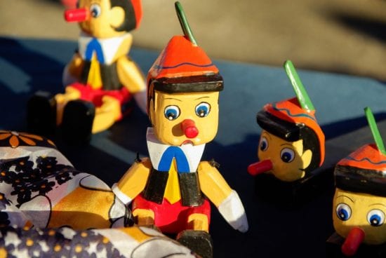 Pinocho, un muñeco de madera. 1