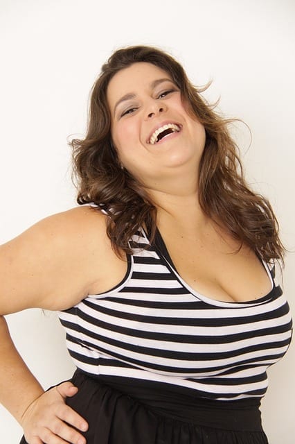 fat woman photo