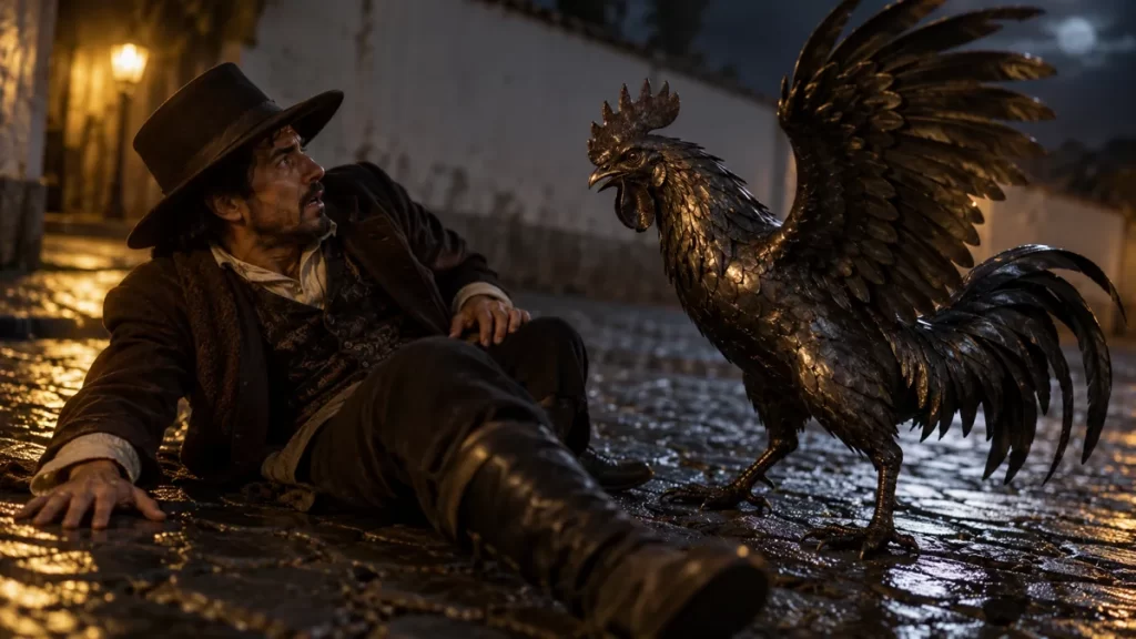 La leyenda del gallo de la Catedral de Quito